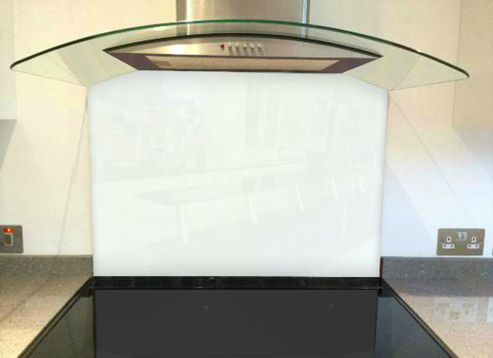 Picture of RAL 9010 Splashback