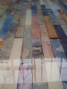 Stacked Stone Glass Splashback