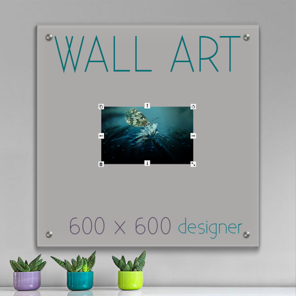 Picture of Glass Wall Art 60cm x 60cm