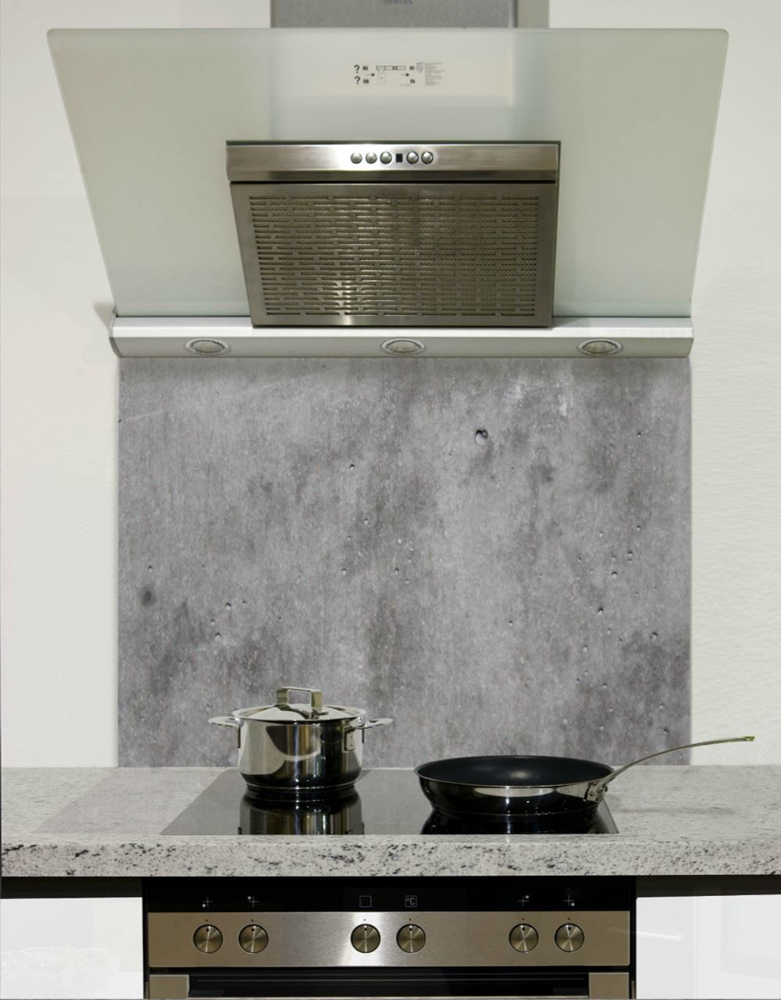 Picture of Polished Concrete Dark Splashback