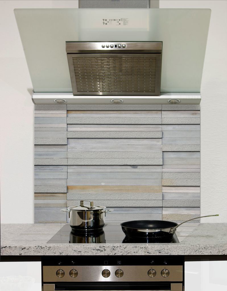 Picture of Block slate wall tiles Splashback