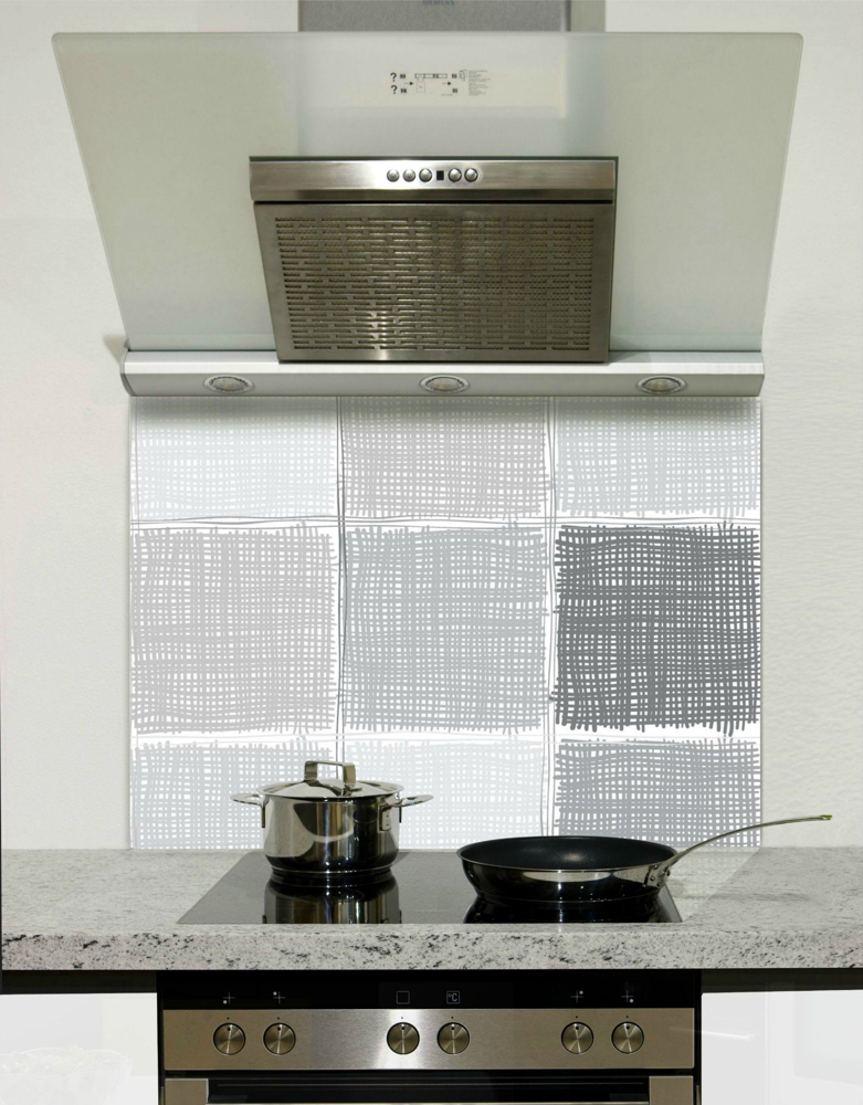 Picture of Grey squares Splashback