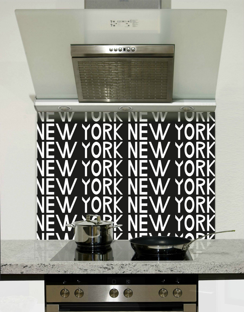 Picture of New york text Splashback
