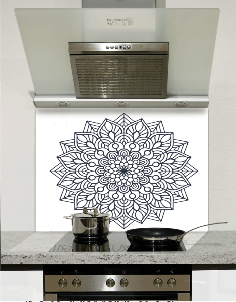 Picture of Indian Mandala Glass Splashback
