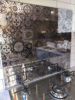 Picture of Standard Size Moroccan Tiles Antique Mirror Splashback