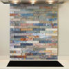 Picture of Colourful stone wall tiles Splashback (standard size)