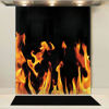 Picture of Flames Glass Splashback (standard size)