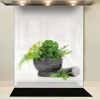 Picture of Grey Pestle and Mortar Glass Splashback (standard size)