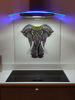 Picture of Indian Elephant Mandala Glass Splashback