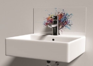 Picture of Rainbow Tree Splashback