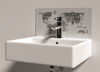 Picture of Grey World Map Splashback