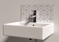 Picture of 3D steps Splashback
