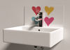 Picture of Grunge Hearts Splashback