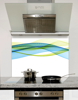 Picture of Waves Designs Kitchen Splashbacks