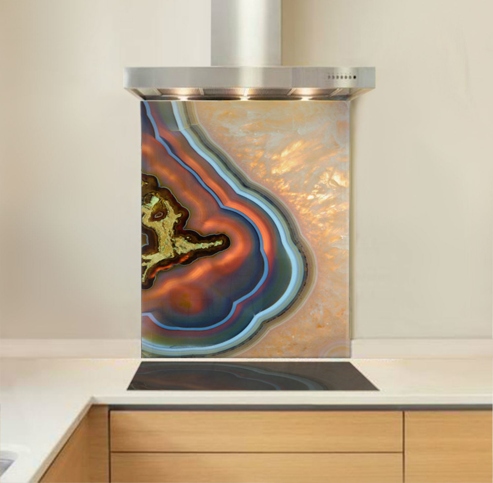 Picture of Rainbow Agate Splashback