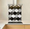 Picture of Marble Hexagons Splashback