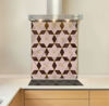 Picture of Pink Marble Diamonds Splashback