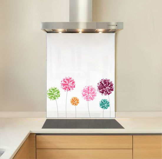 Picture of Abstract Flowers Splashback