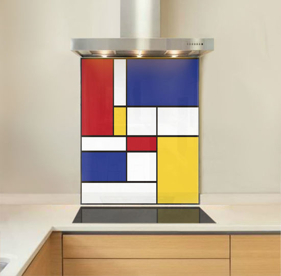 Picture of Mondrian Squares Splashback