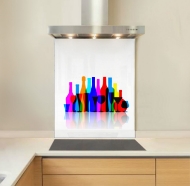 Picture of Bright bottles Splashback