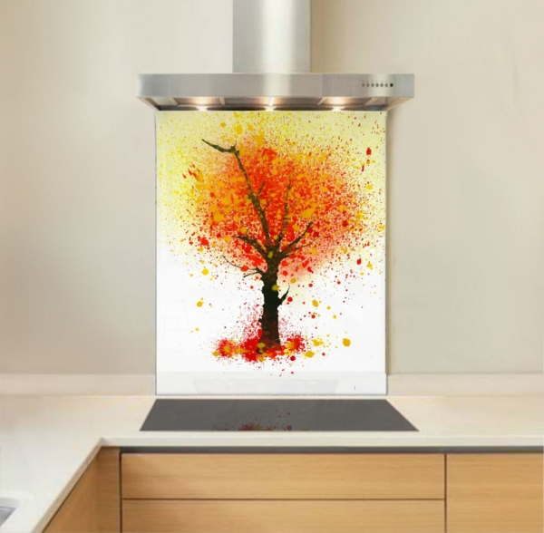 Picture of Ochre Tree Splashback