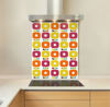 Picture of Retro posies Splashback