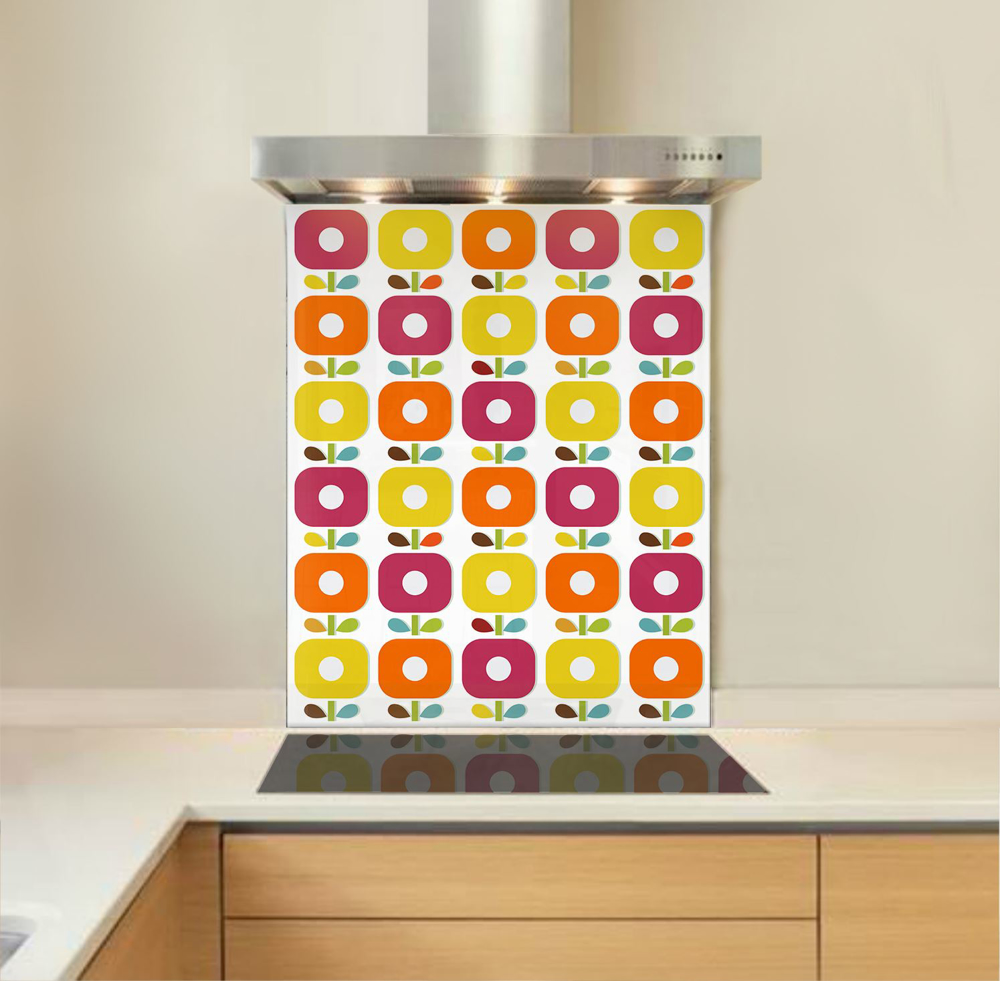 Picture of Retro posies Splashback