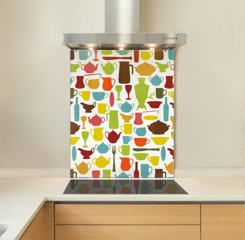 Picture of Crockery print Splashback