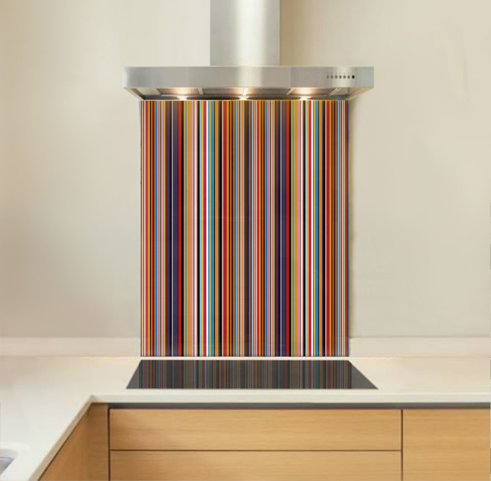 Picture of Multi Stripe Splashback