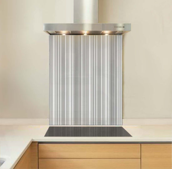 Picture of Silver Stripe Splashback