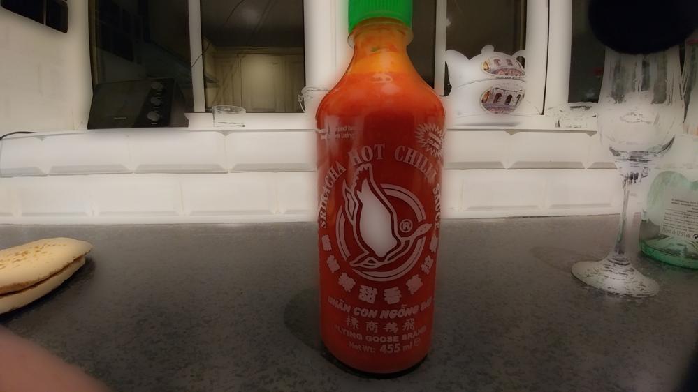 Picture of Smokey, Spicy, Saucy Glass Kitchen Splashback