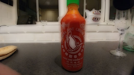 Picture of Smokey, Spicy, Saucy Glass Kitchen Splashback