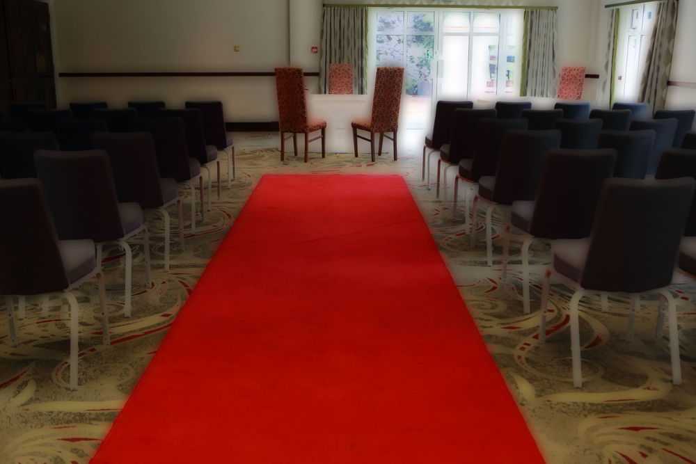 Picture of Red Carpet Glass Kitchen Splashback