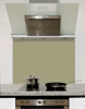 Dried Sage Glass Kitchen Splashback