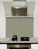 Green Glade Glass Kitchen Splashback