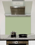 Putting Green Glass Kitchen Splashback