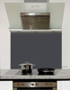 RAL 7024 Graphite Grey Glass Kitchen Splashback