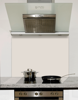 Nutmeg White Glass Kitchen Splashback