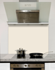 Vanilla White Glass Kitchen Splashback