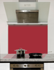 Russian Red Glass Splashback