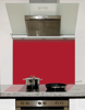 Salsa Red Glass Splashback