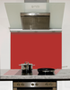 Volcanic Red Glass Splashback