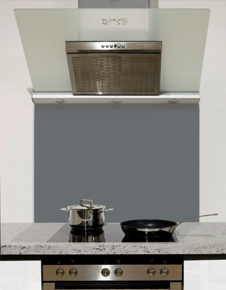 Gallant Grey Glass Splashback