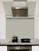 Matcha Grey Glass Splashback