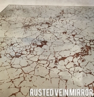 Rusted Vein Mirror Splashback