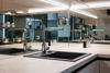 Silver Mirror Splashback
