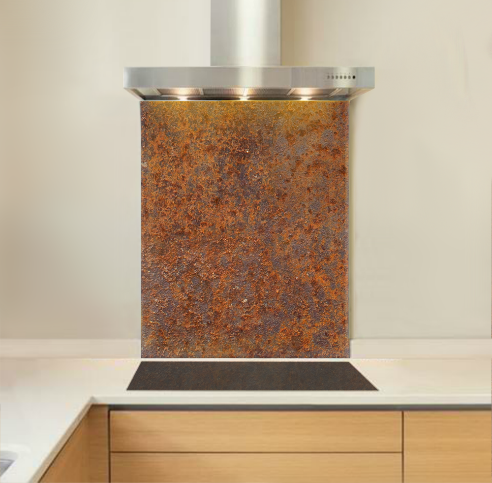 Rusted Iron Splashback