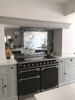 Luxury Antique Silver Glass Splashbacks