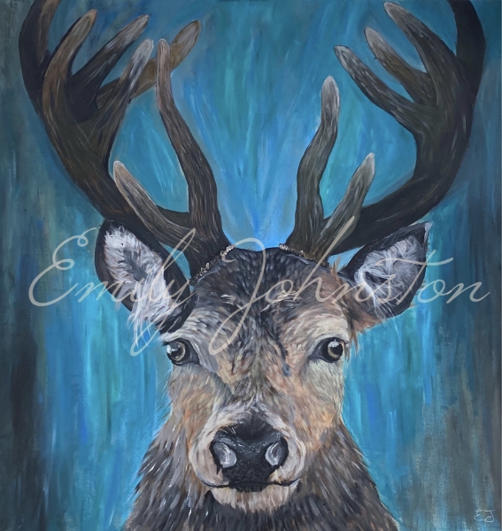 Picture of Prongs - By Emily Johnston Glass Kitchen Splashback