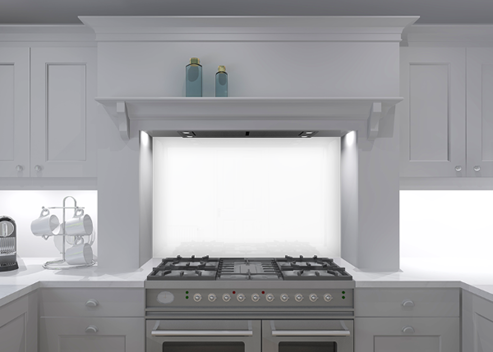 Picture of COLOURED GLASS SPLASHBACKS
